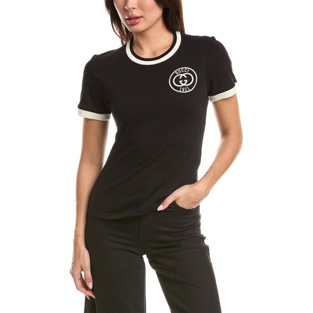 Gucci Womens 70S T-Shirt, Black